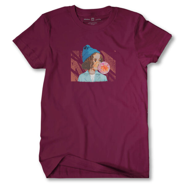 Gold Fish Girl Tshirt By Zytoun Thumbnail