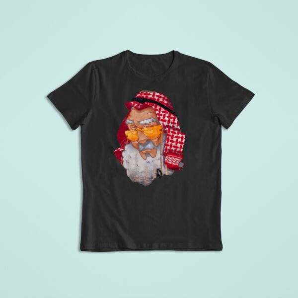 Old Man Of Amman Tshirt By Yazan Bahar Thumbnail