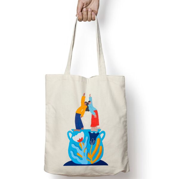 Mental Health Tote Bag By Yessiow  Thumbnail