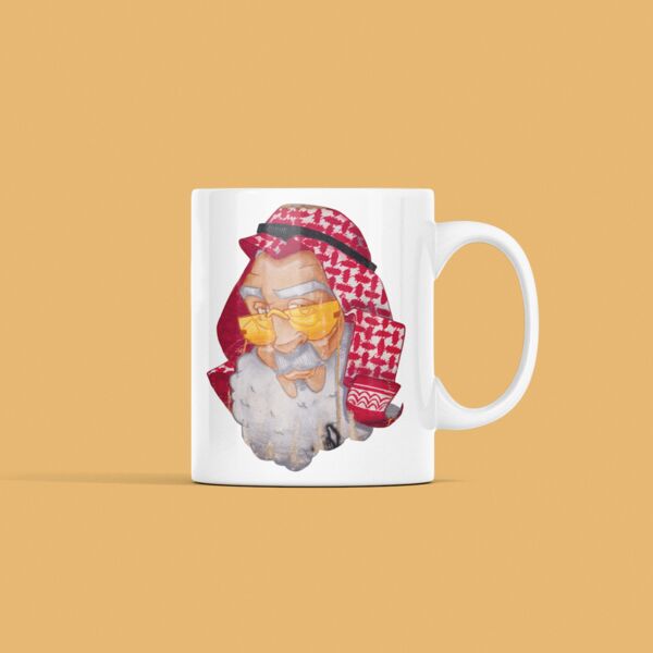 Old Man Of Amman Mug By Yazan Bahar Thumbnail