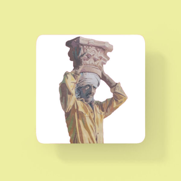 The Column Coaster By Dalal Mitwally & Jofre Oliveras Pink Thumbnail